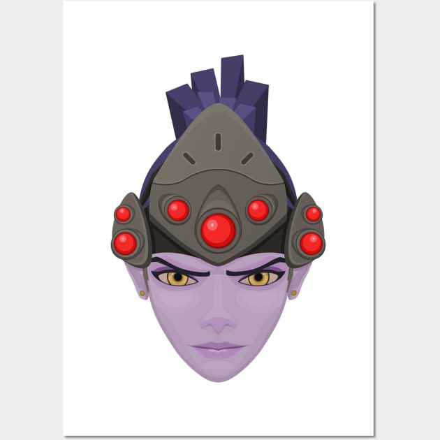 Widowmaker minimalist Wall Art by Mellamanpel